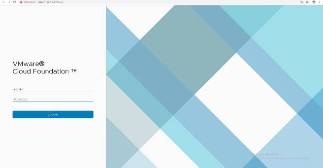 VCF sur Dell EMC VxRail – Création d’un workLoad VxRail – 2